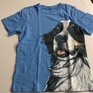 Boys size 6 Carter’s blue puppy t shirt